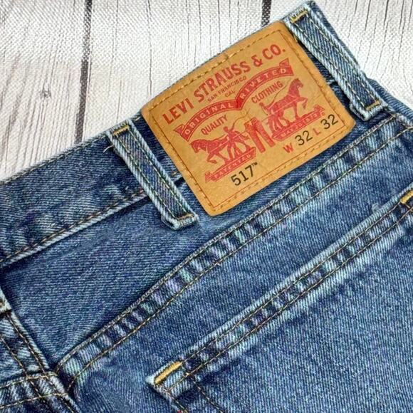 Vintage Levi’s 517 Jeans Size 32x32 - Picture 5 of 6